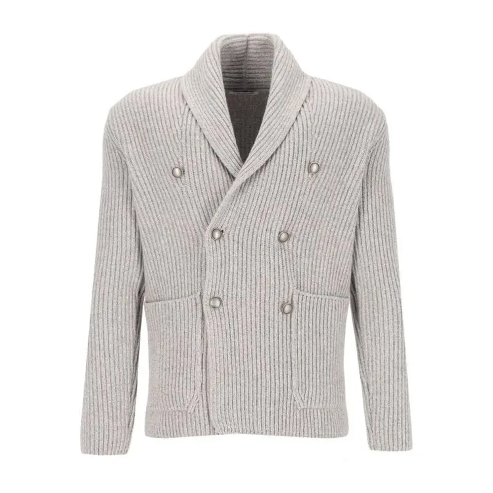 Al Duca D'aosta Men Double-Breasted Cardigan